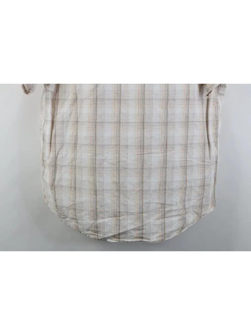 Vtg Y2K 2007 Banana Republic Mens Large Linen Blend Short Sleeve Button Shirt